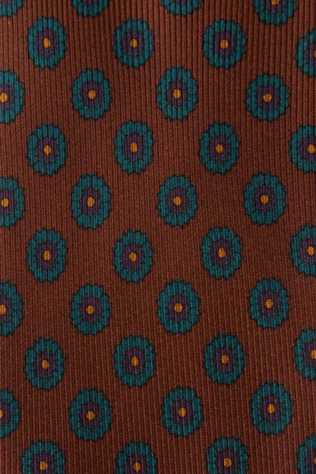 Silk floral tie