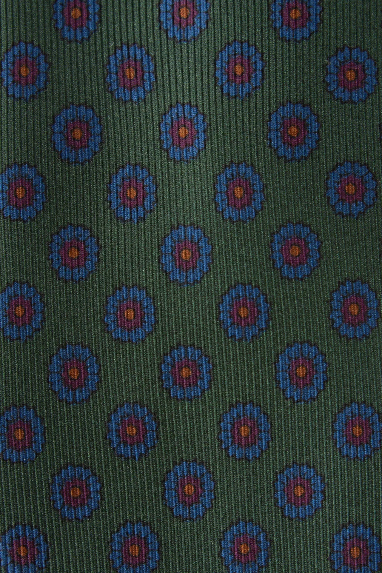 Silk floral tie