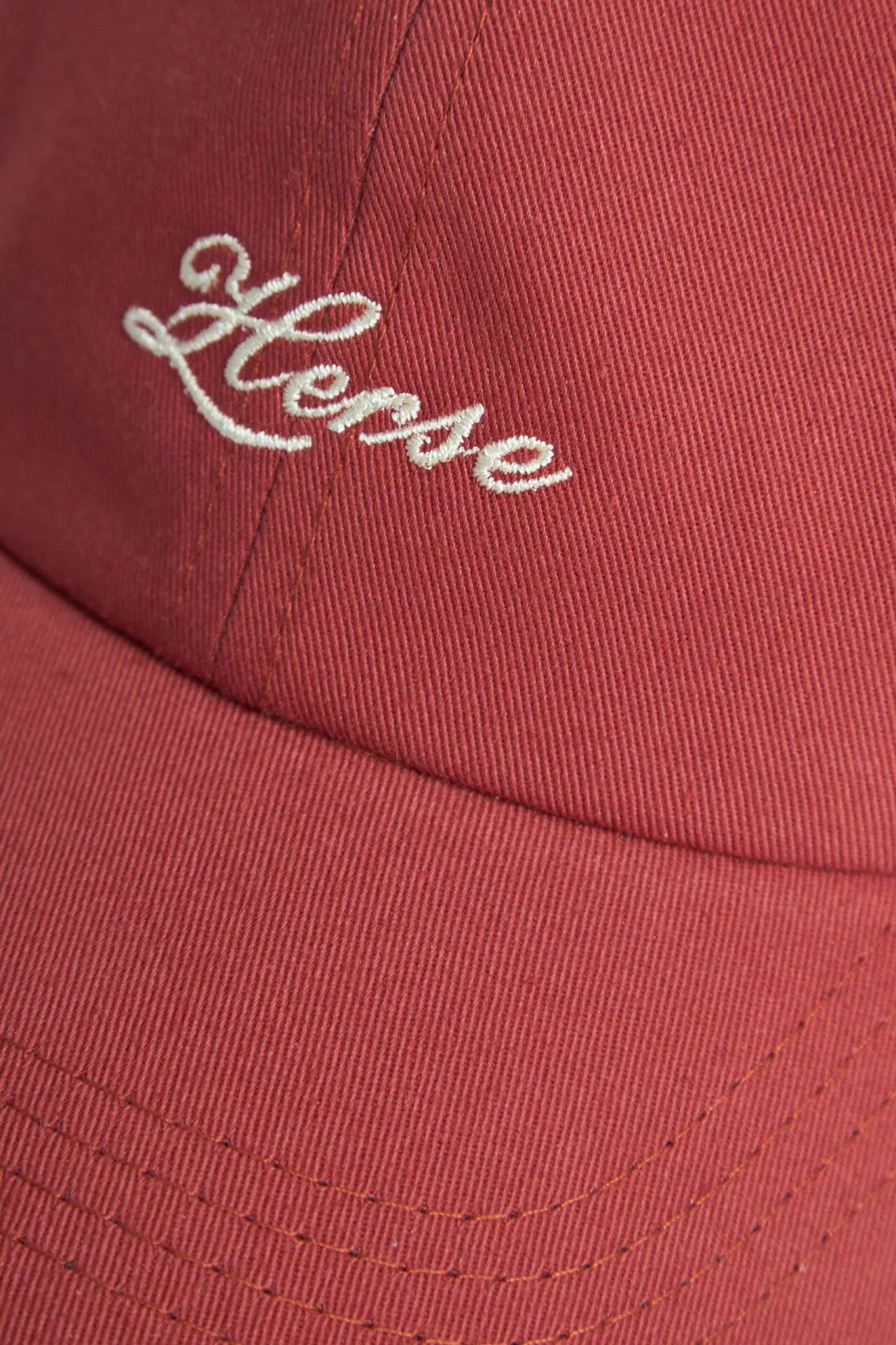 Red baseball cap