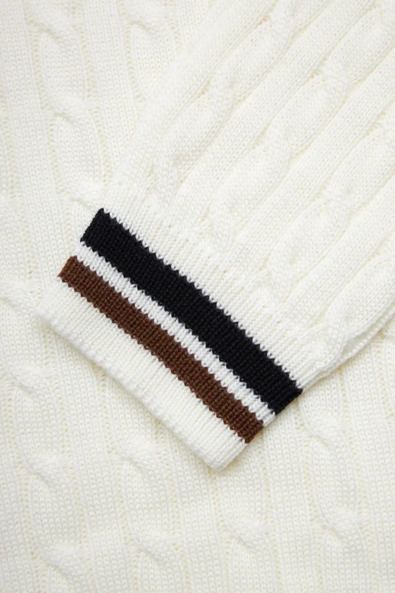 Pull de cricket écru