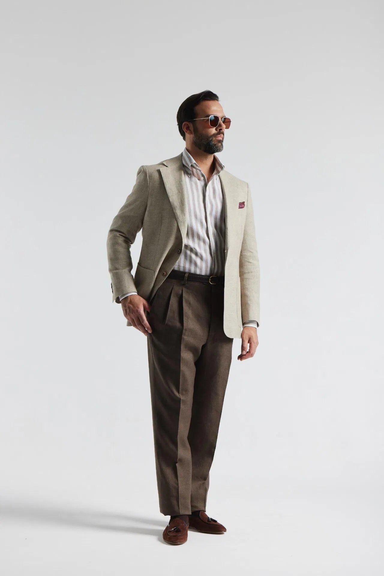 Wool/linen jacket