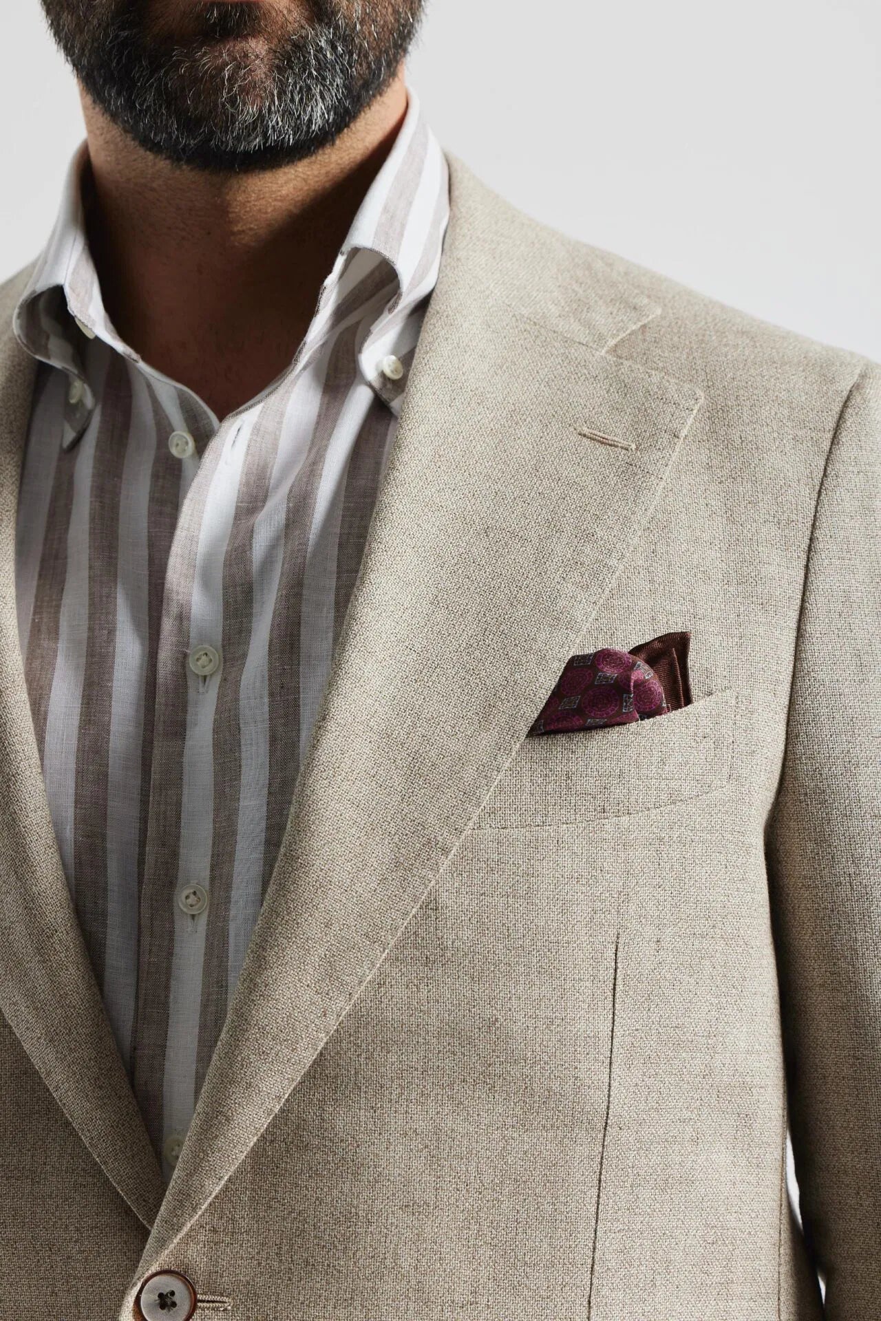 Wool/linen jacket