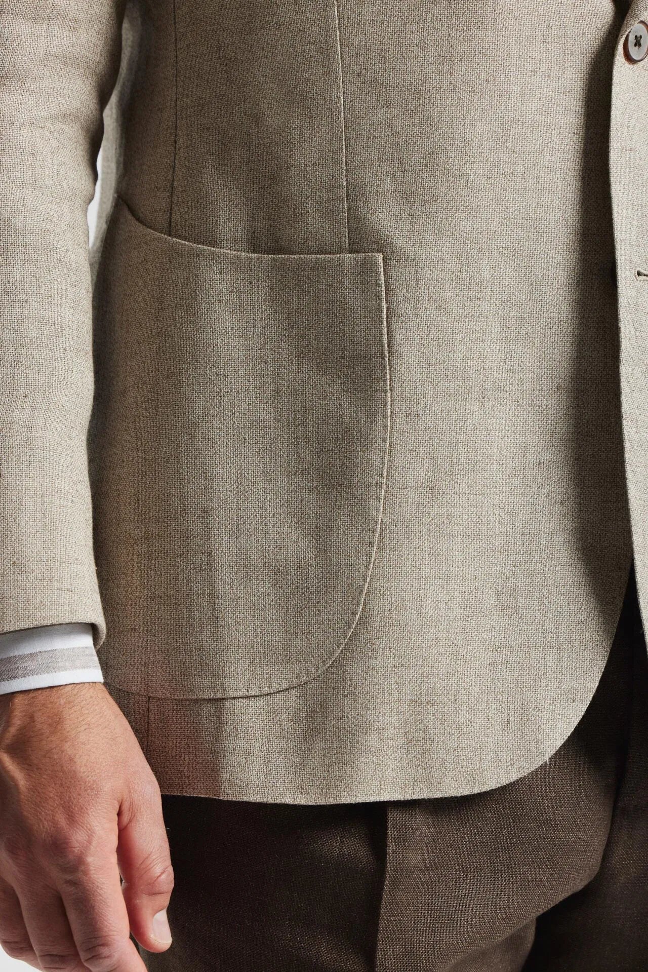 Wool/linen jacket