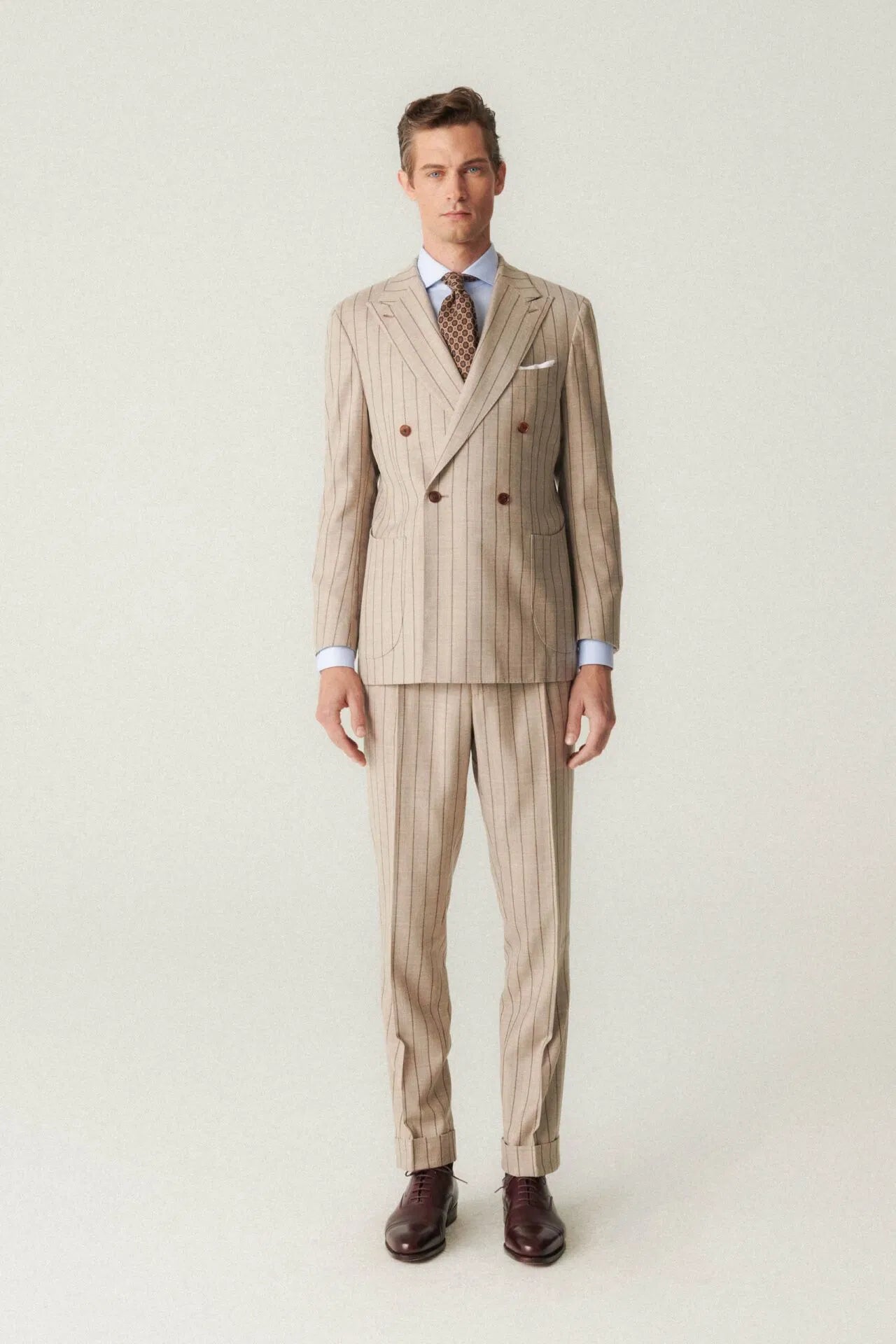 Pecora Nera Double-Breasted Suit