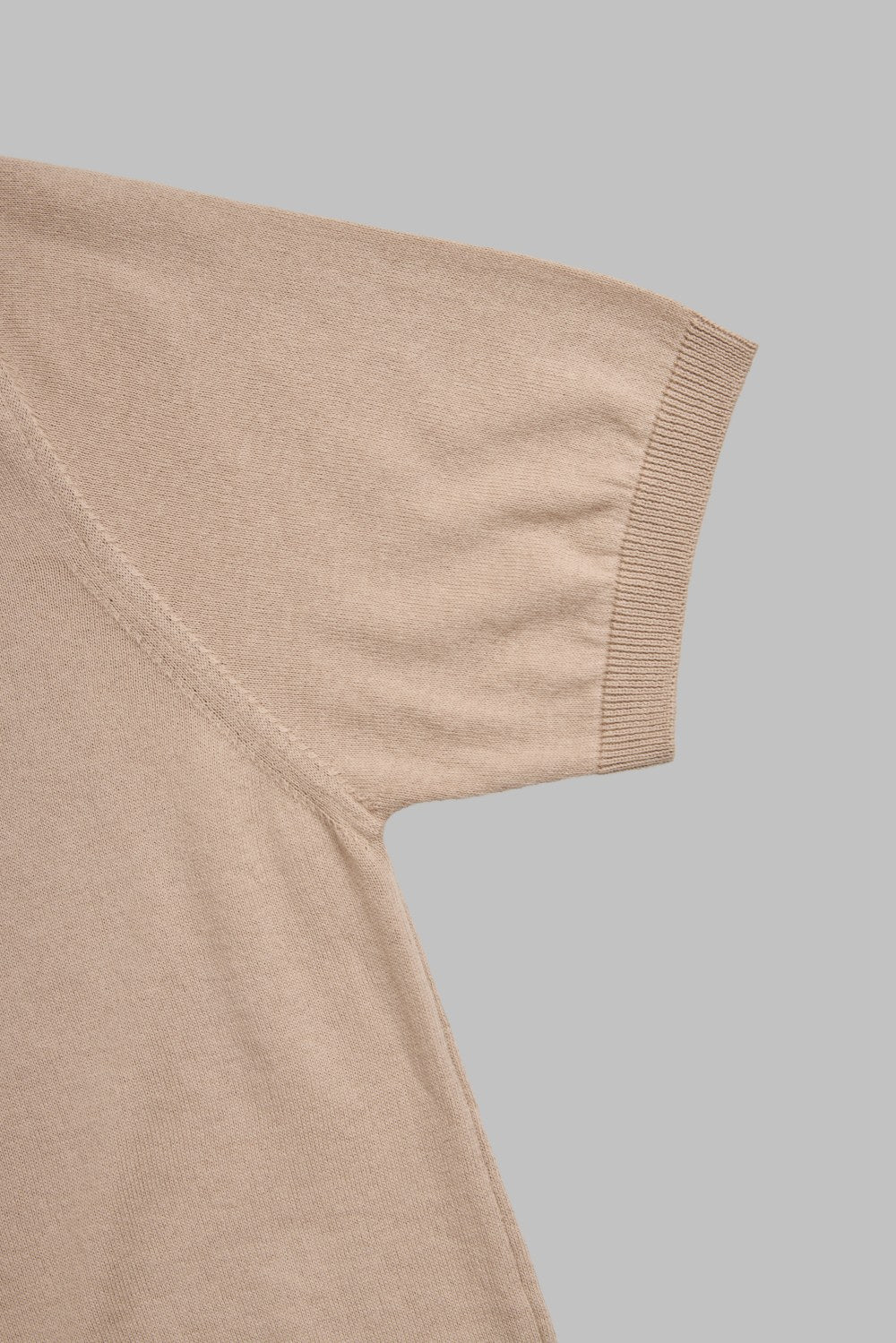 Knitted polo shirt
