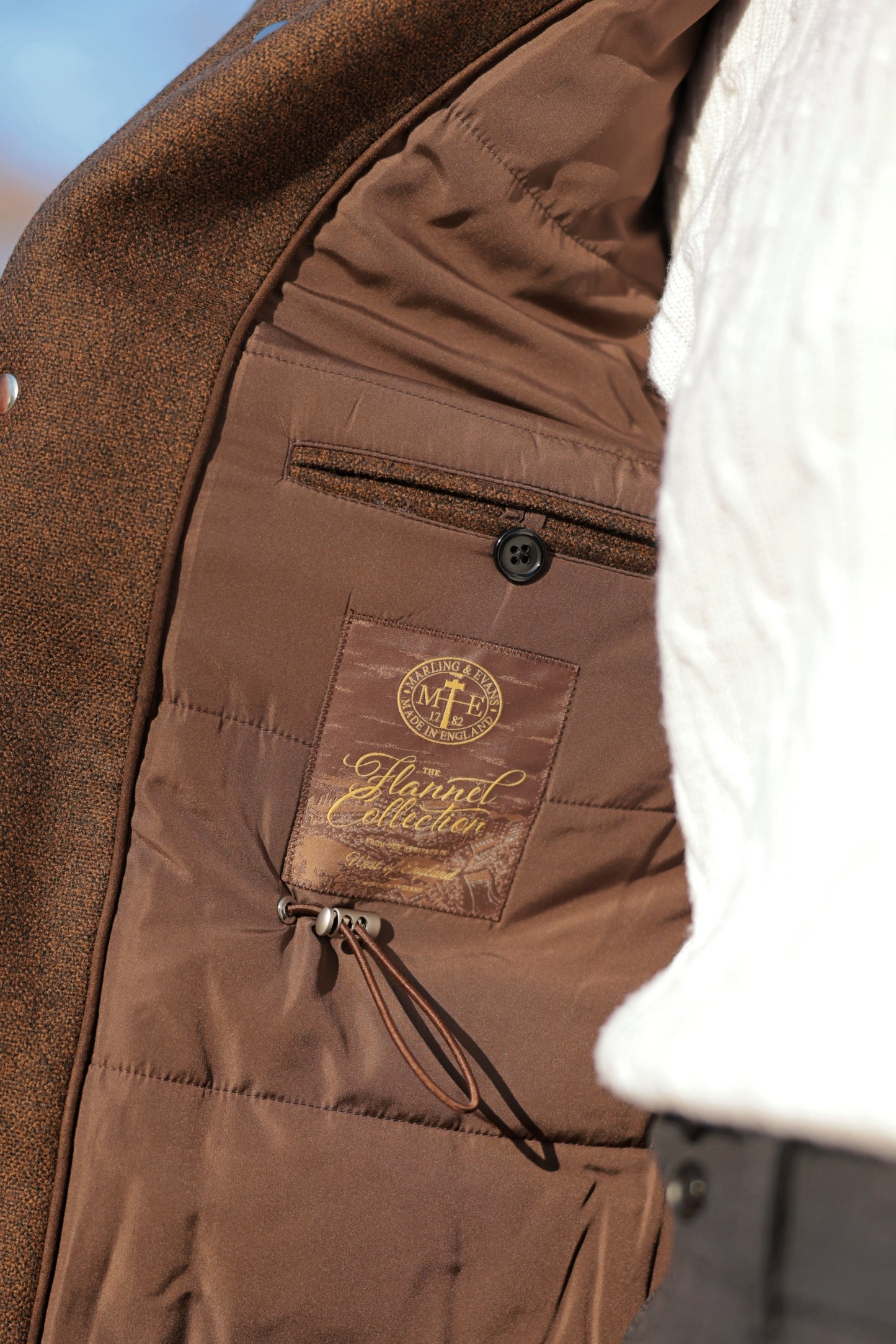 Veste jungle en velours côtelé vert olive