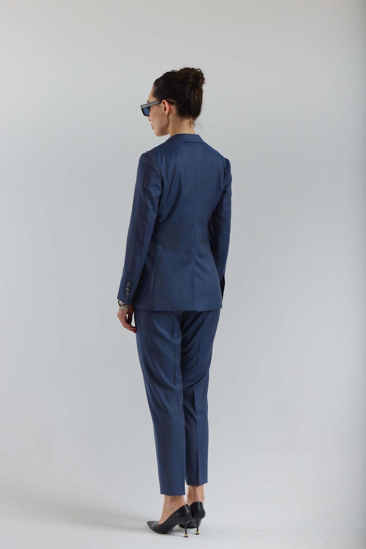 Costume en laine Solaro bleu
