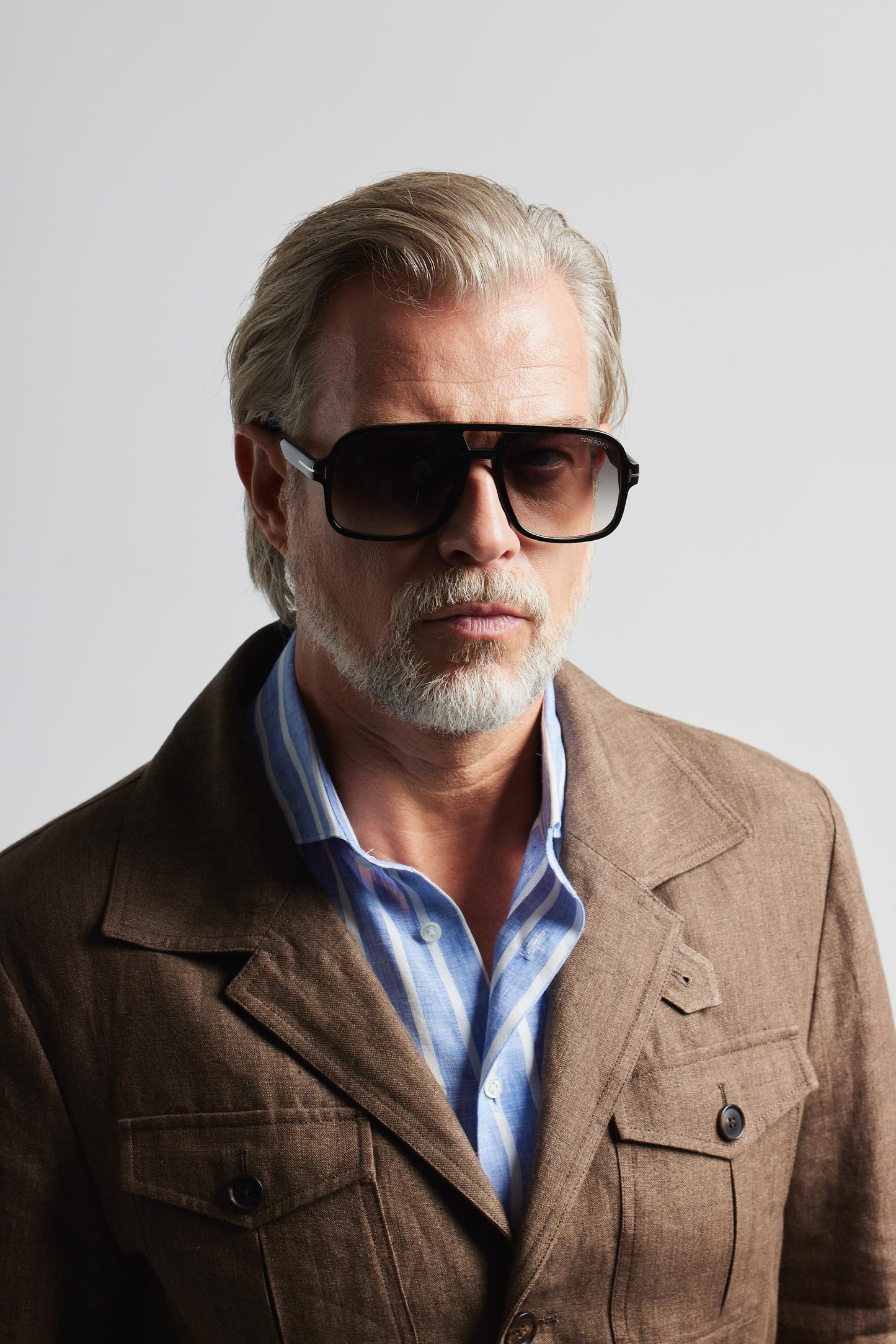 Veste safari marron