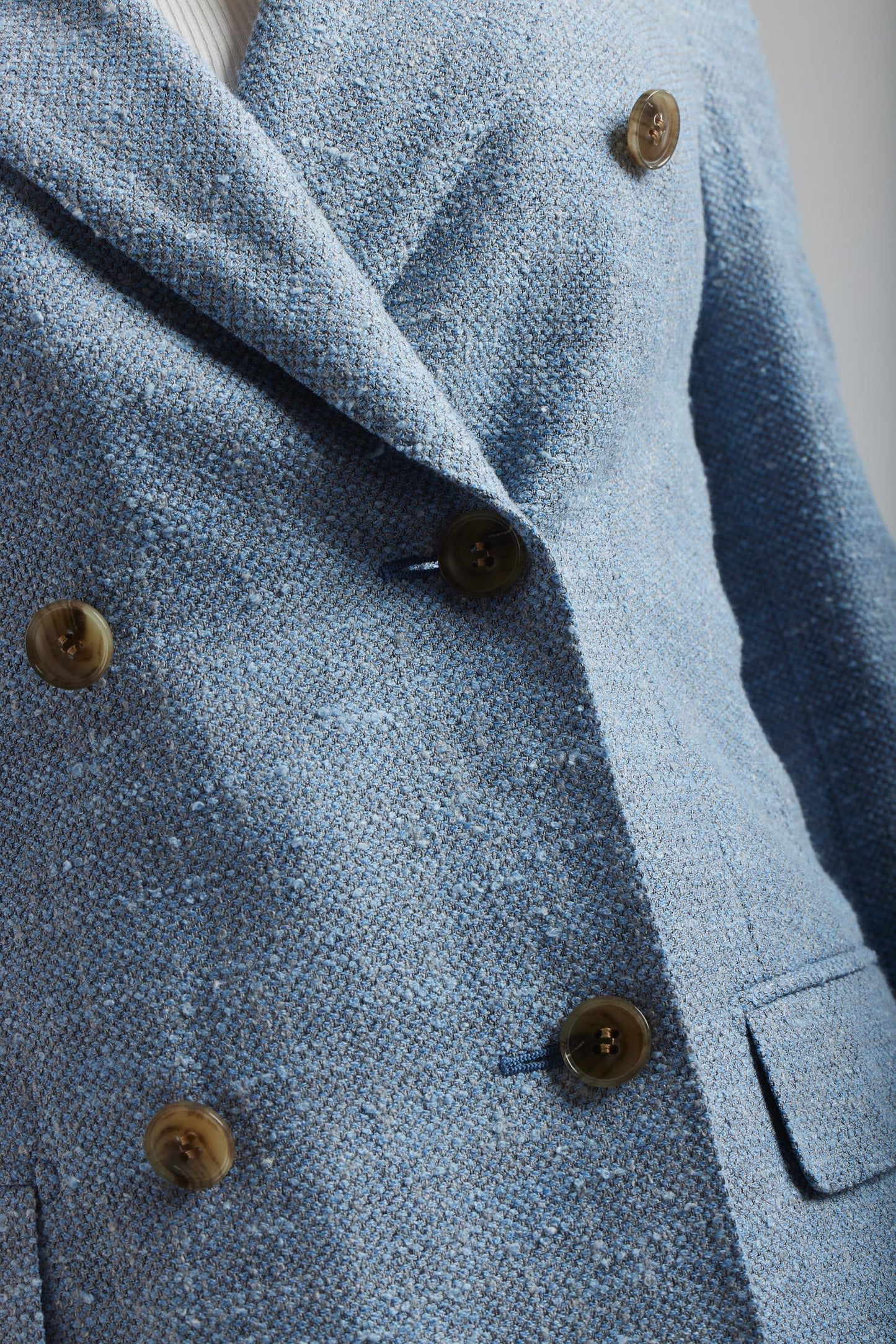 Ferla blue double-breasted jacket