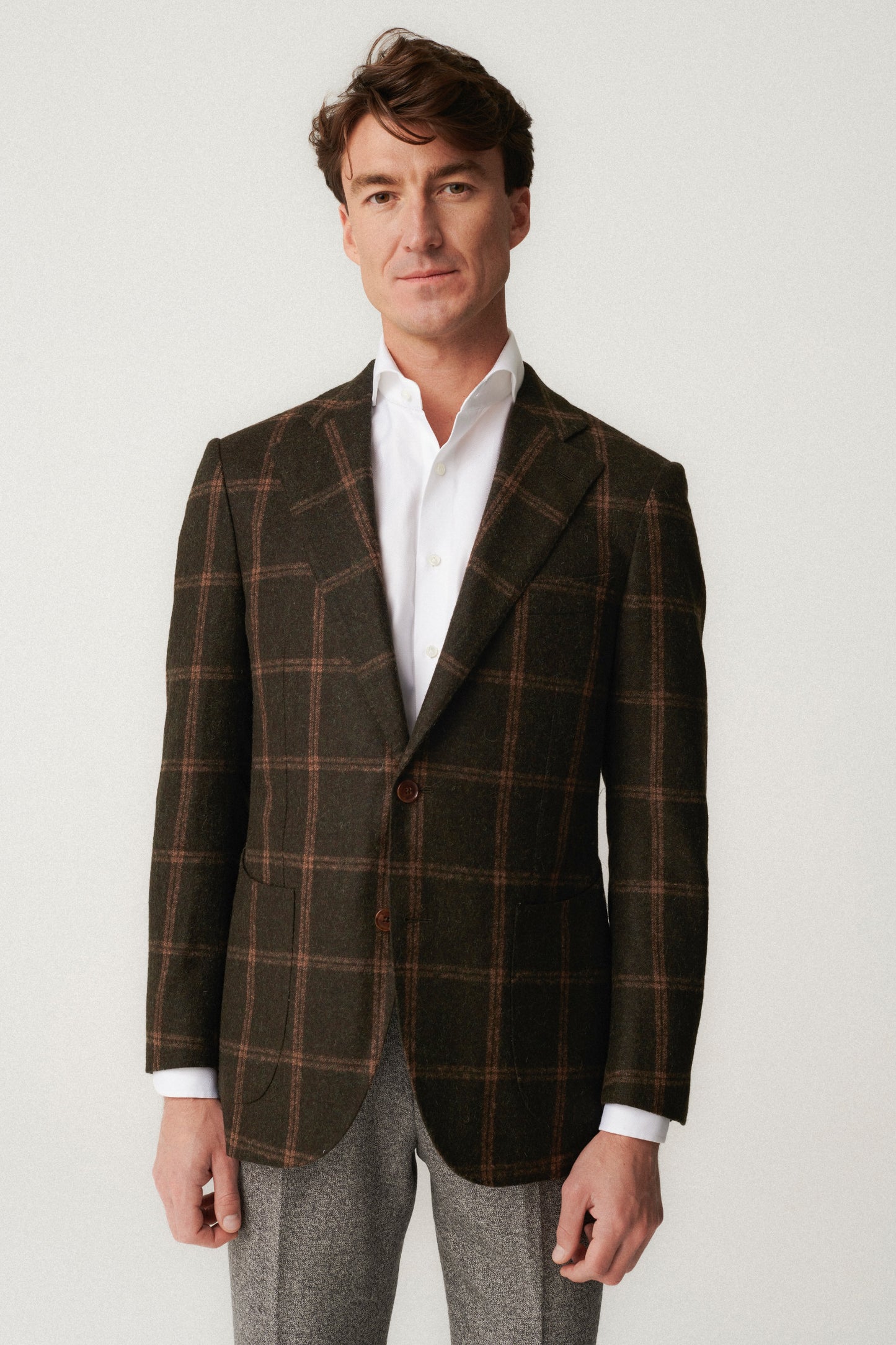 Green checkered Ferla jacket