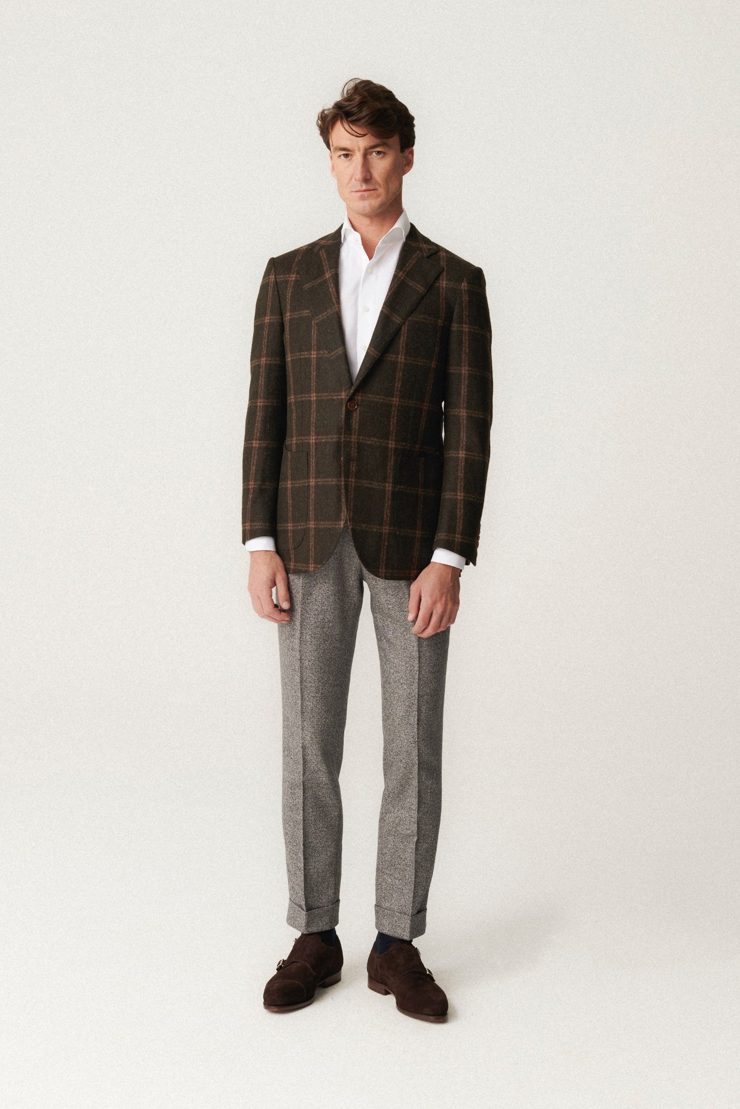 Green checkered Ferla jacket