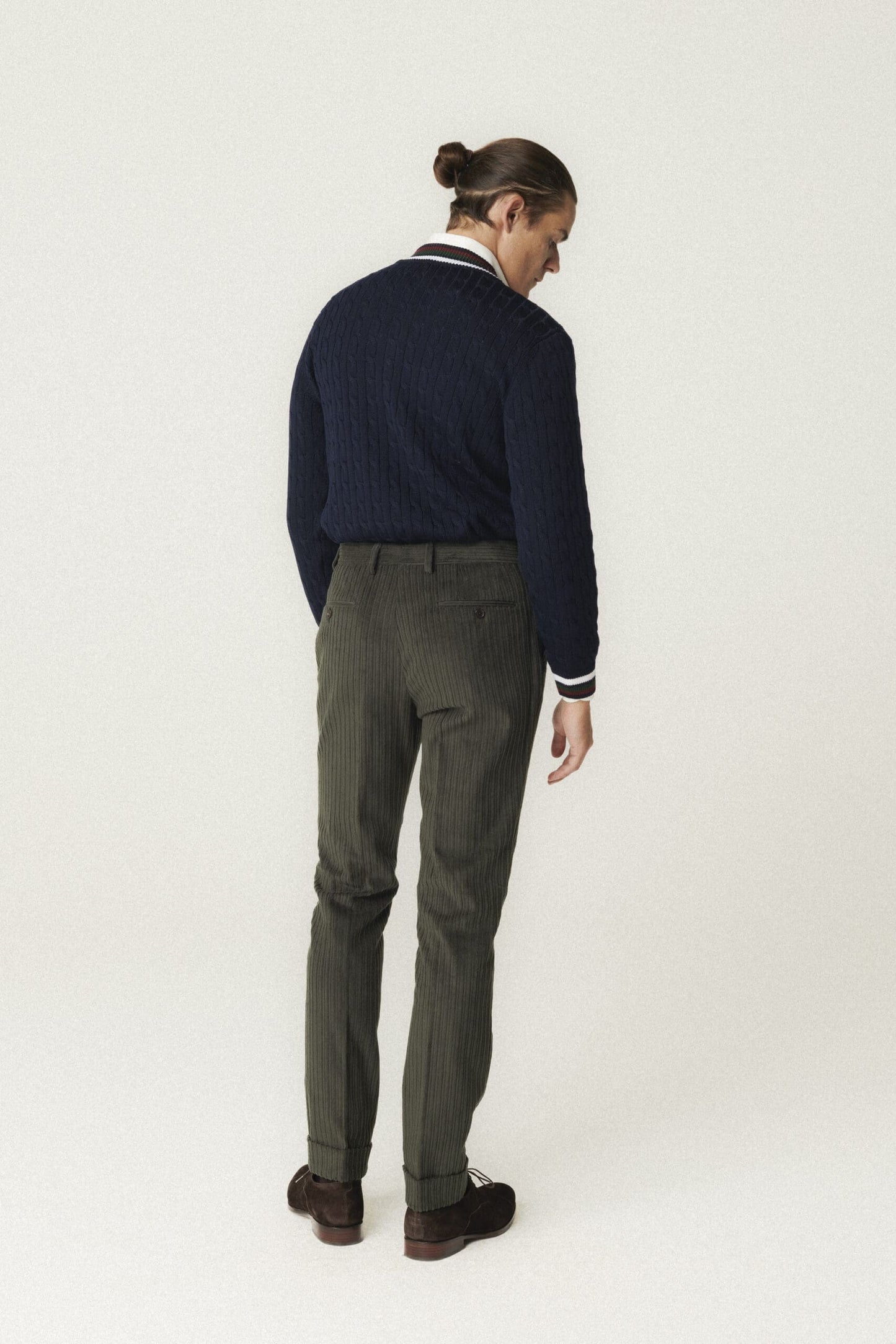 Pull de cricket bleu marine