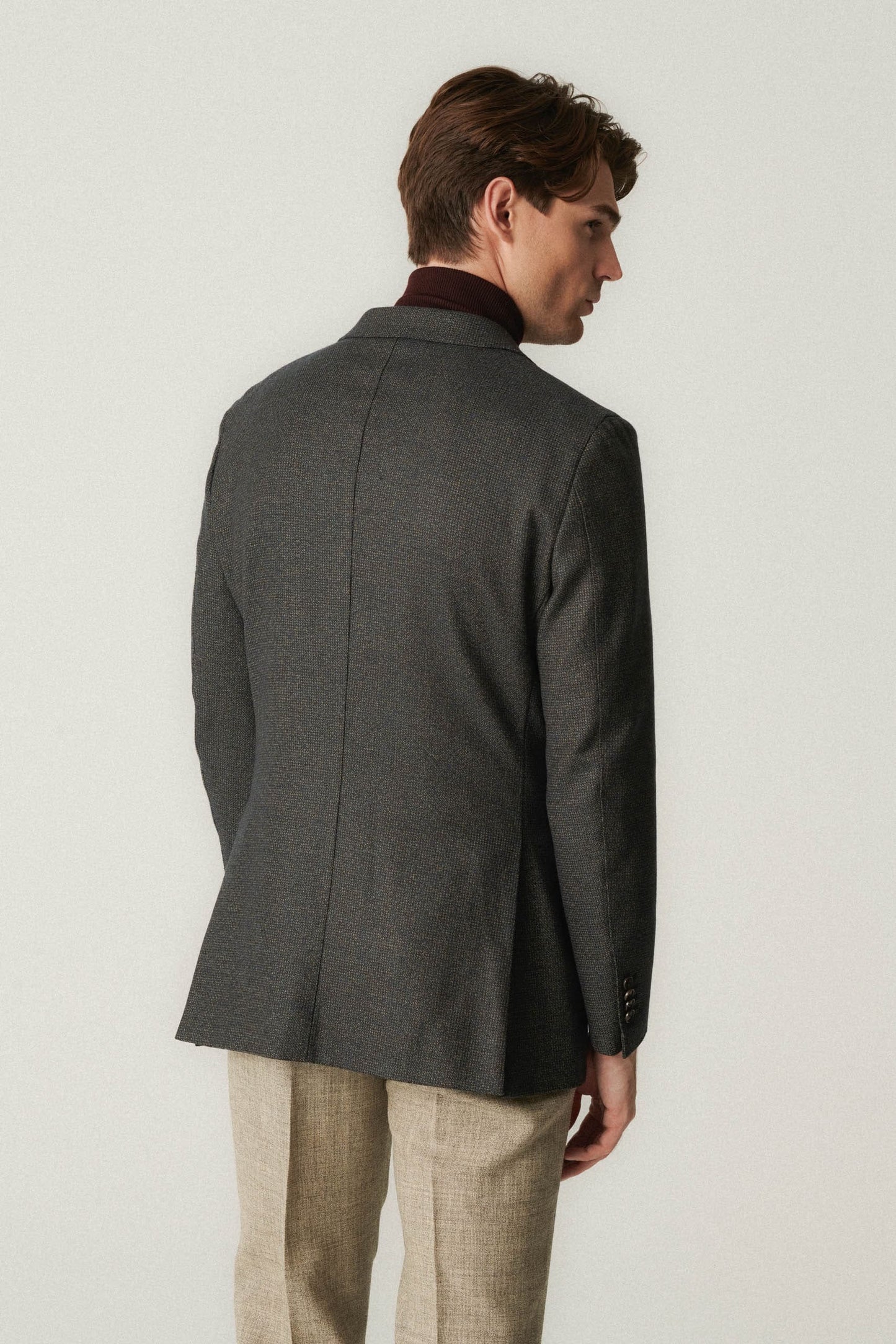 Whitley Dark Green Wool Jacket
