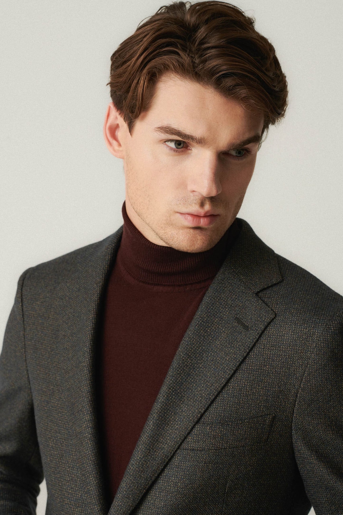 Whitley Dark Green Wool Jacket