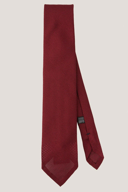 Garza Fina grenadine tie, unlined
