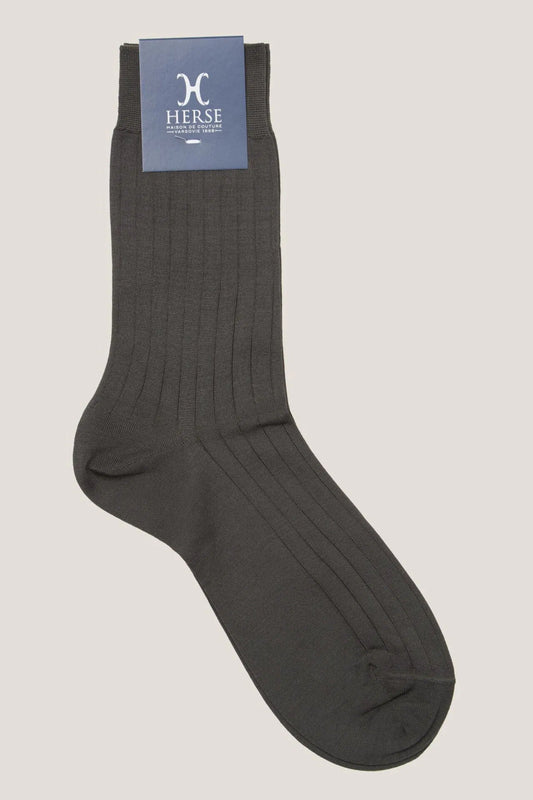 Szare skarpety męskie bawełna/nylon