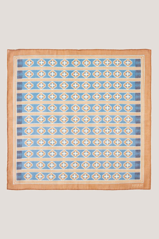 Pochette à motif ethnique horizontal