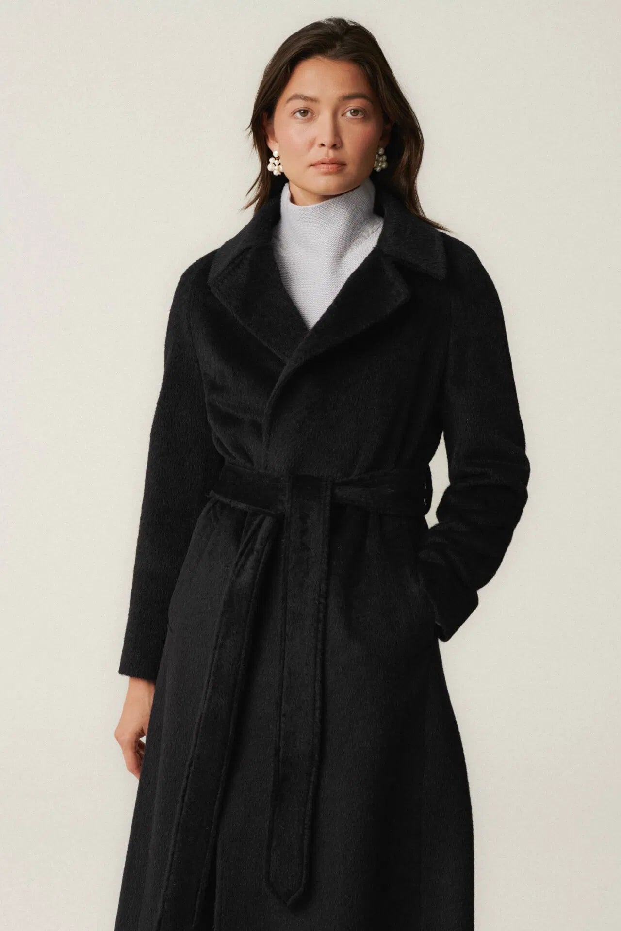 Baby Llama's Black Coat