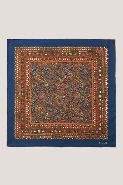 Pochette avec motif cachemire intérieur