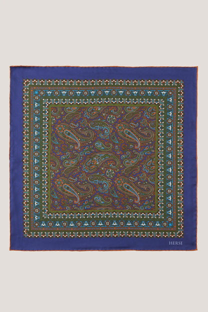 Pochette avec motif cachemire intérieur