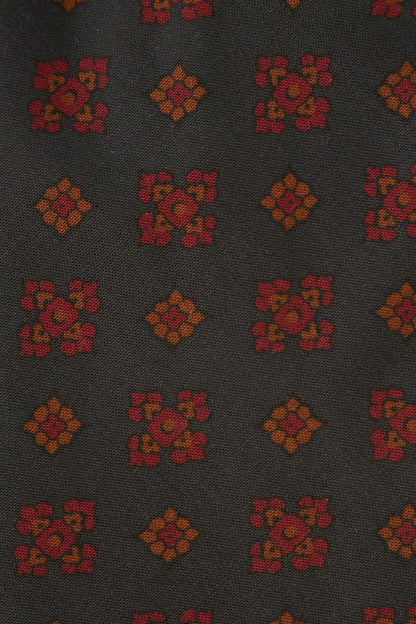Matte silk tie