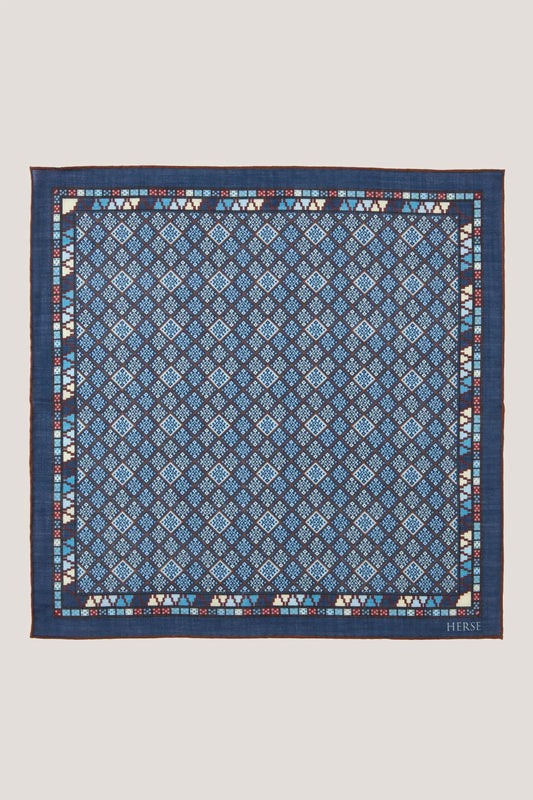 Pochette à motif ethnique