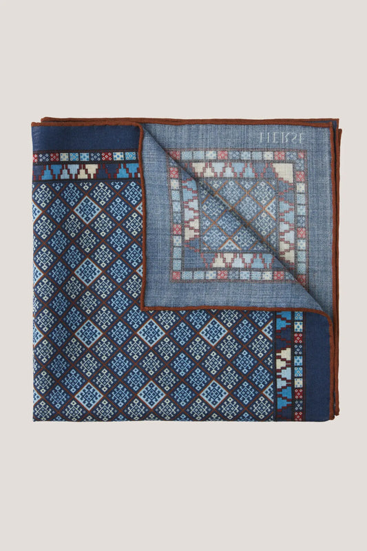 Pochette à motif ethnique