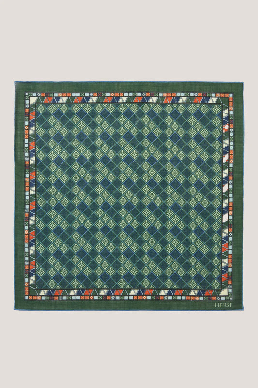 Pochette à motif ethnique