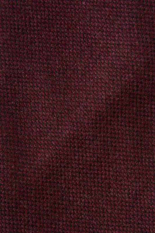 Burgundowy krawat z kaszmiru