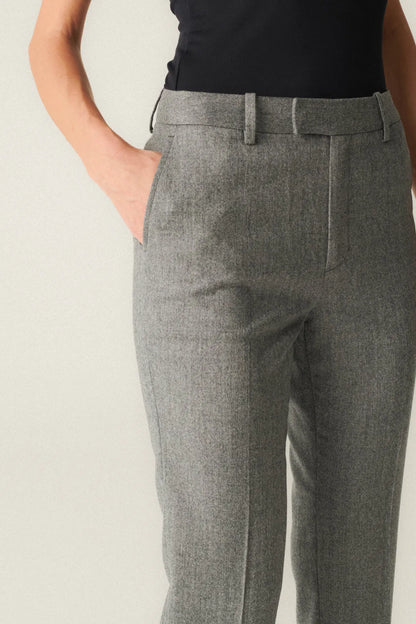 Costume en laine gris Reda