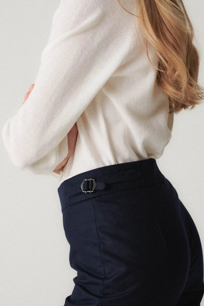 Costume en laine VBC bleu marine