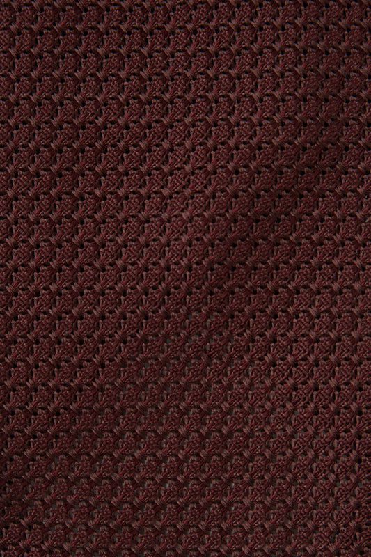 Garza Grossa grenadine tie, unlined