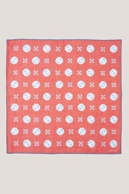 Geometric pattern pocket square