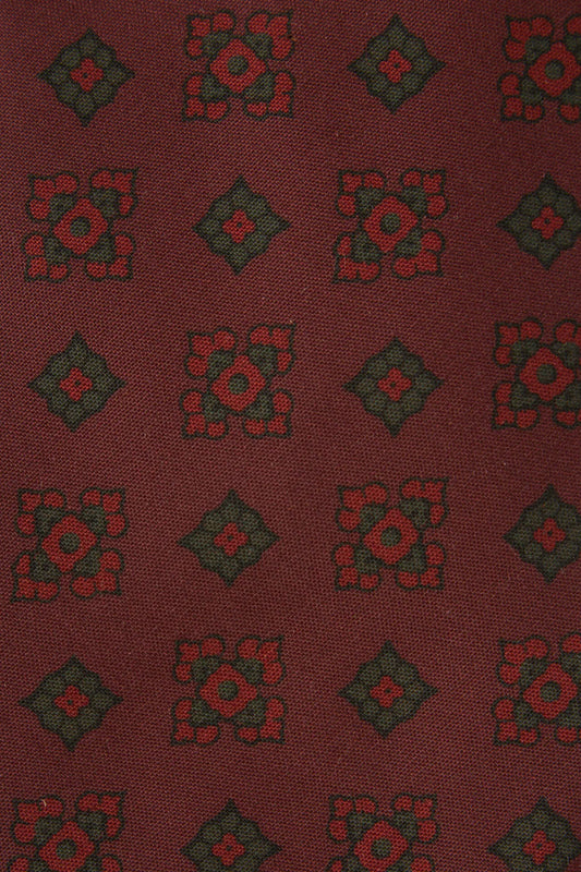 Matte silk tie
