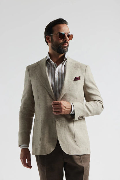 Wool/linen jacket
