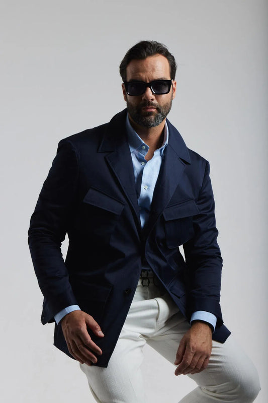 Veste Jungle Bleu Marine