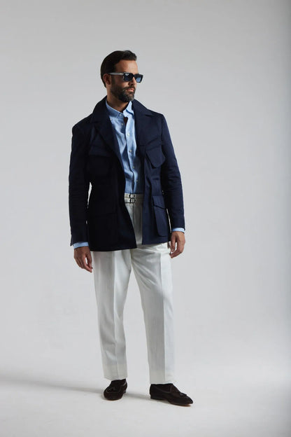 Granatowy Jungle Jacket