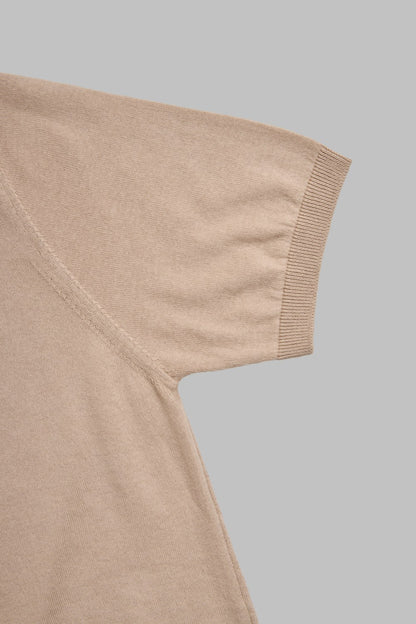 Knitted polo shirt 
