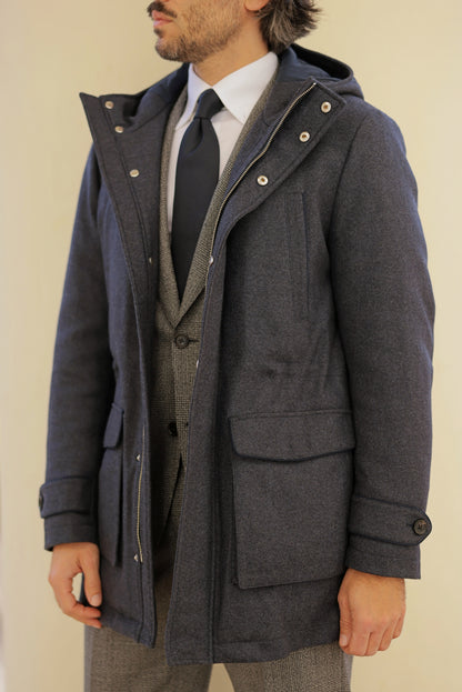 Olive green corduroy jungle jacket