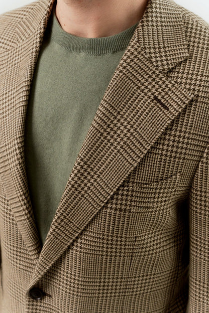 Green PoW Marling & Evans Checked Blazer