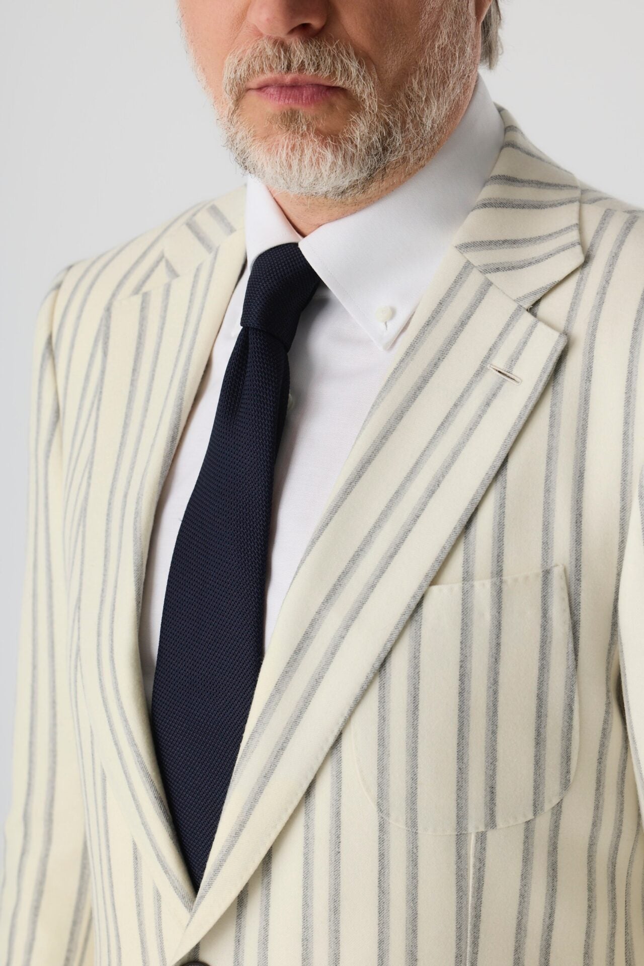 Kremowa marynarka Rowing Blazer z tkaniny Loro Piana