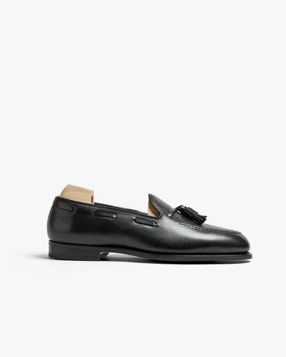 Myrqvist black tassel loafers