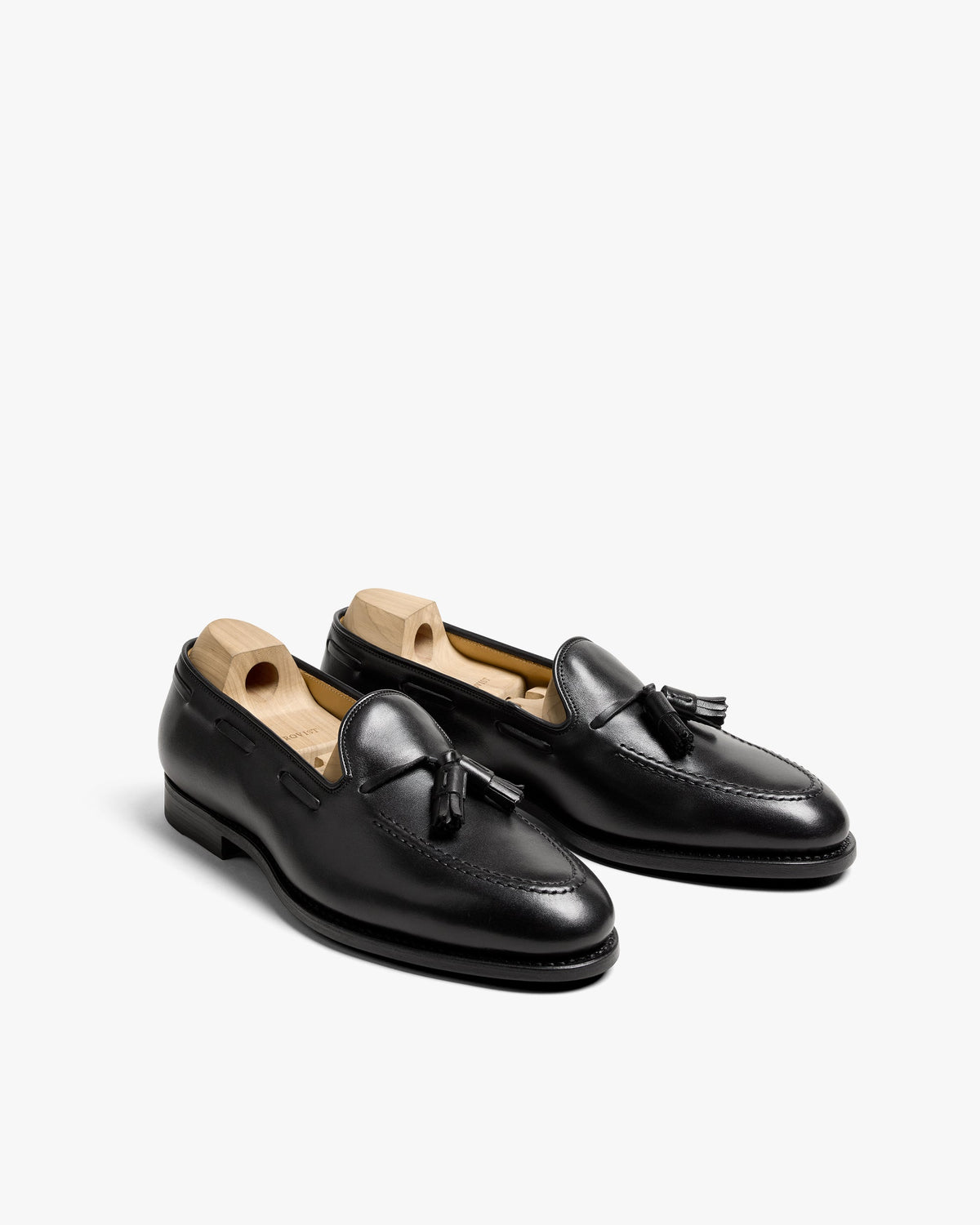 Myrqvist black tassel loafers