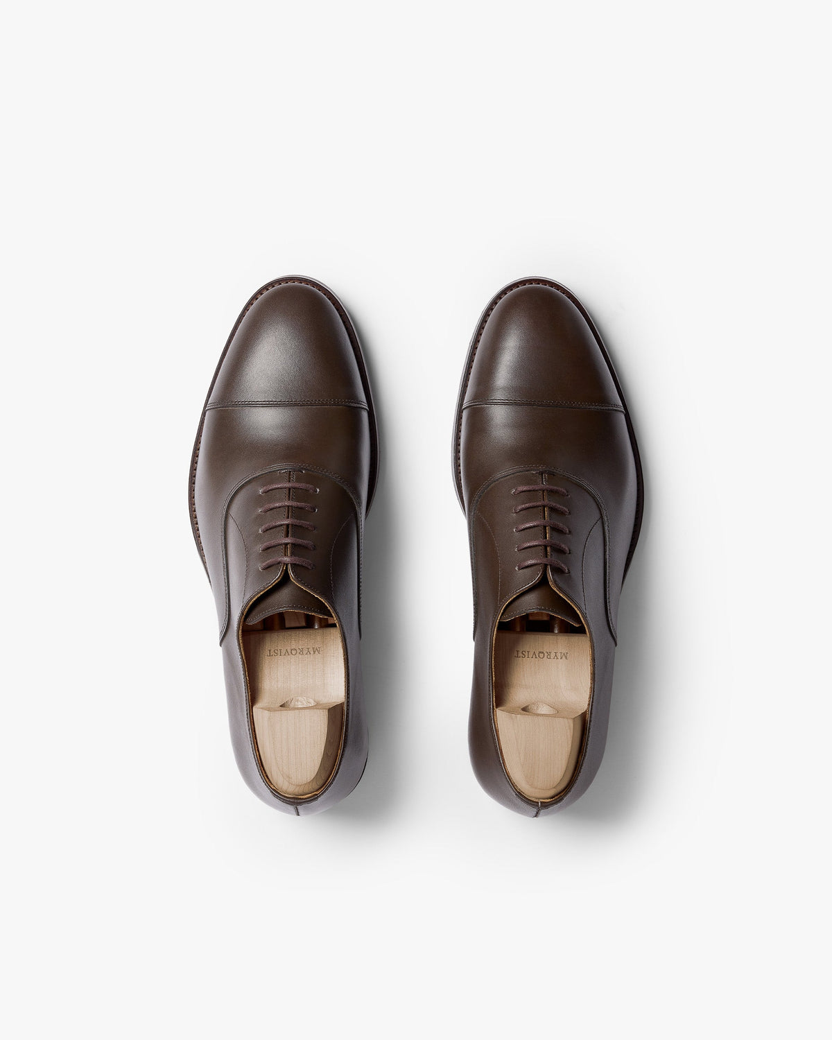 Myrqvist dark brown oxfords