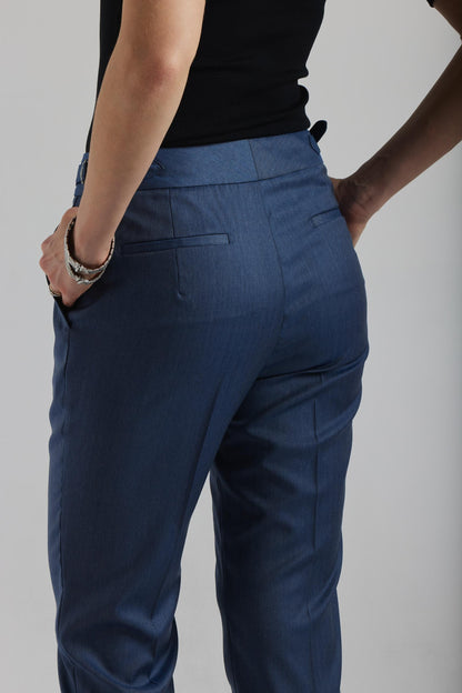 Costume en laine Solaro bleu