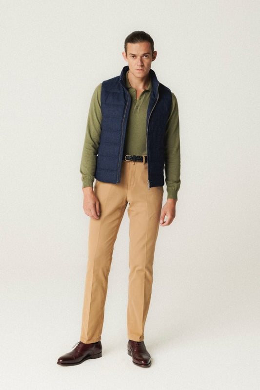 Gilet en duvet bleu marine