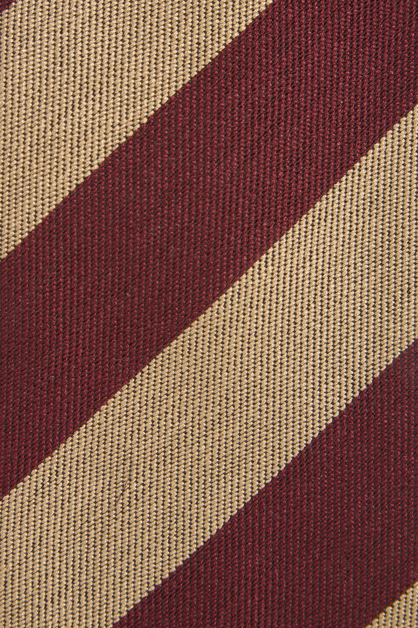 Czerwono-złoty jedwabny krawat regimental