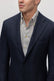 Wool and linen navy blue blazer – Herse